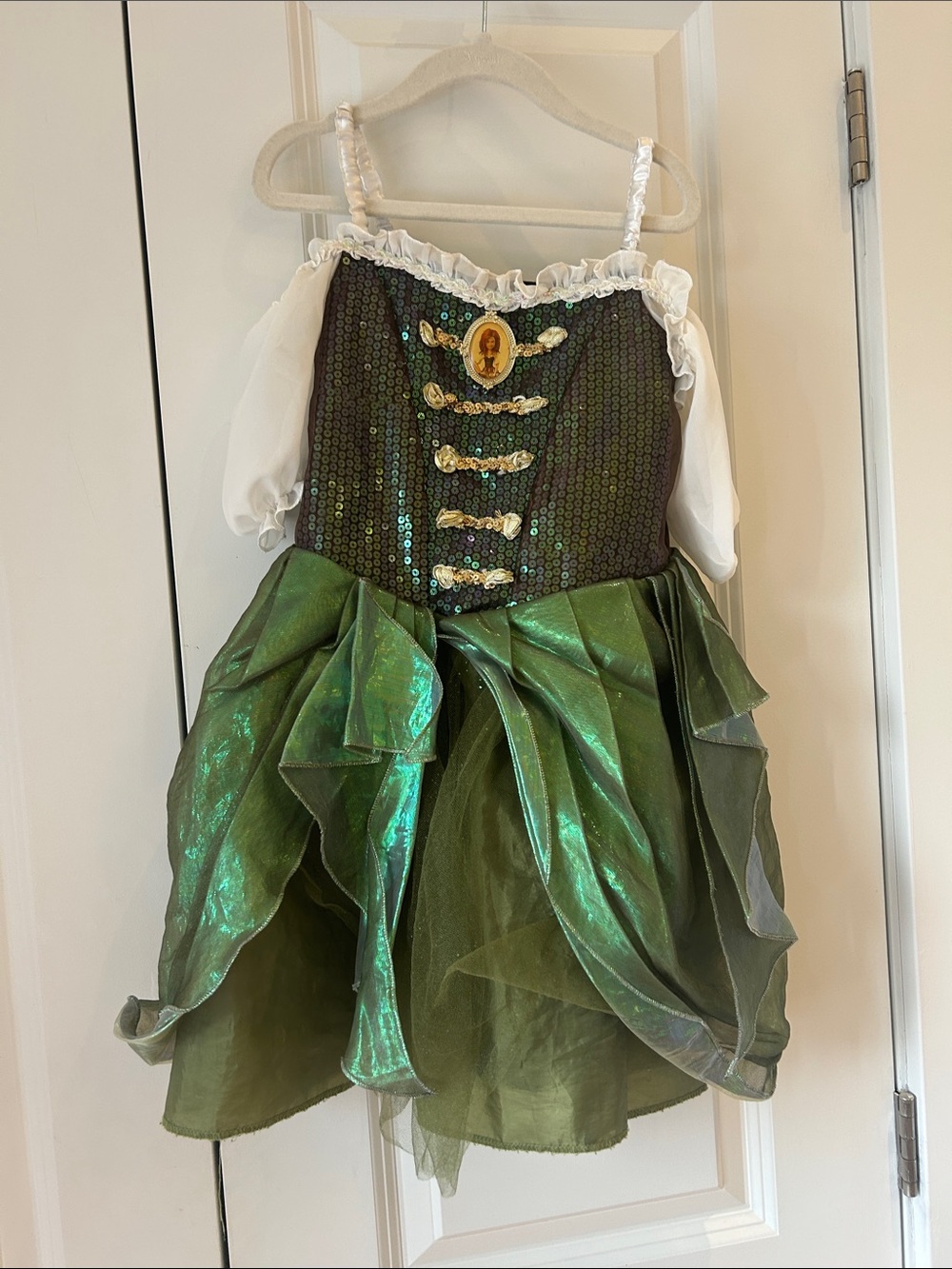 Vintage Rare Disney Zarina The Pirate Fairy Costume Girls 5-6 No belt or wings